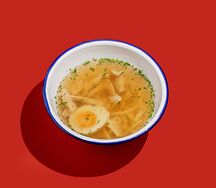 Куриный с домашней пастой