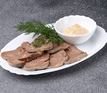 Говяжий язык с хреном