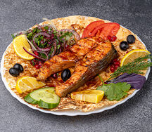 Шашлык из лосося