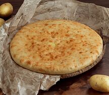Осетинский пирог с сыром уалибах