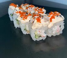 Ролл с тигровой креветкой