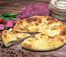 Осетинский пирог с говядиной