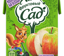 Сок яблочный