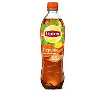 Чай холодный черный Lipton Персик