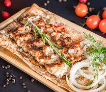 Люля-кебаб ассорти с сыром