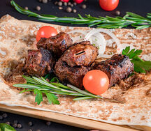 Шашлык из мякоти баранины