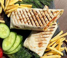 Шаурма с картошкой фри