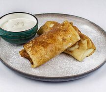 Блинчики с курицей