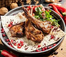 Шашлык из каре ягненка