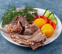 Казан-кебаб с бараниной