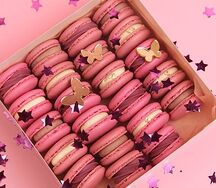 Подарочный набор макарон №3 "pink"