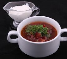 Борщ домашний