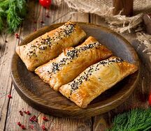 Самса Сыр-Зелень