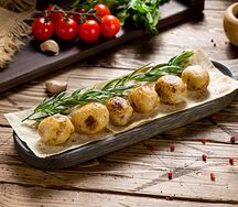 Бейби картофель на углях