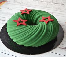 Муссовый торт Три шоколада на 23 февраля