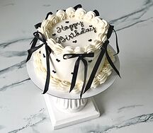 Бенто-торт в стиле ламбет 