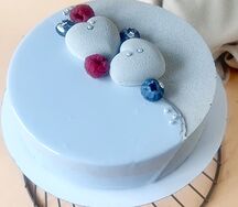 Муссовый торт три шоколада на день рождения