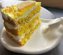 Лимонный торт