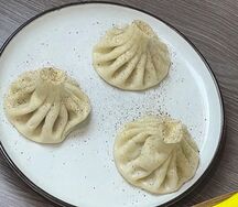 Хинкали с телятиной и свининой