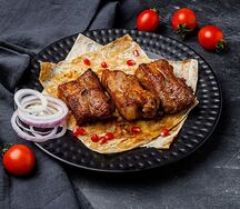 Шашлык из свиных ребрышек