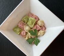 Цветные пельмешки