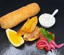 Куриное филе в панировке Караджорджева шницла
