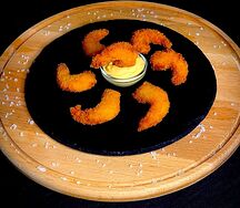 Креветки в темпуре