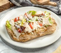 Римская пицца с курицей