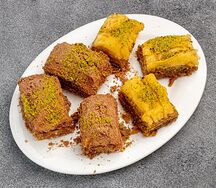 Турецкая пахлава шоколадная