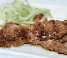 Люля из баранины на мангале