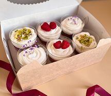 Шоколадные трайфлы с вишней