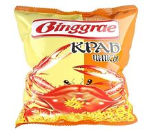 Чипсы Бингре Крабовые
