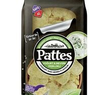Чипсы Pattes йогурт и зелень