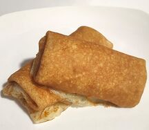 Блинчики с ветчиной и сыром