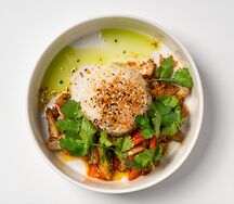 Рис с цыпленком и овощами