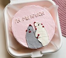 Бенто торт Ля мы крысы