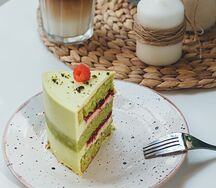 Торт Фисташка & Малина