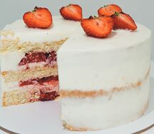 Торт Ваниль & Клубника