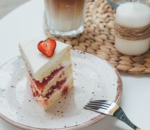 Торт Ваниль & Клубника