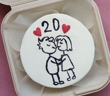 Бенто торт С годовщиной