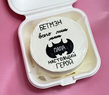 Бенто-торт Бэтмен мышь