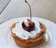 Лимонная тарталетка