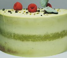 Торт Фисташка и Малина