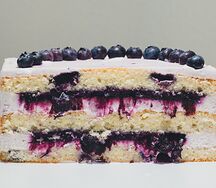 Торт Черничные ночи