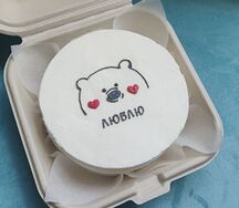 Бенто-торт Мишка люблю