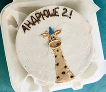 Бенто торт Жираф