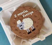 Бенто-торт с барашком