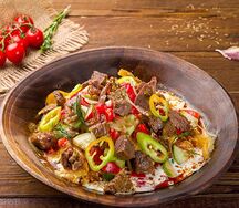 Курутоб с мясом
