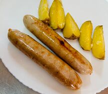 Купаты с картошечкой