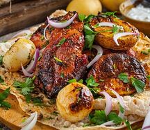 Картофель на мангале